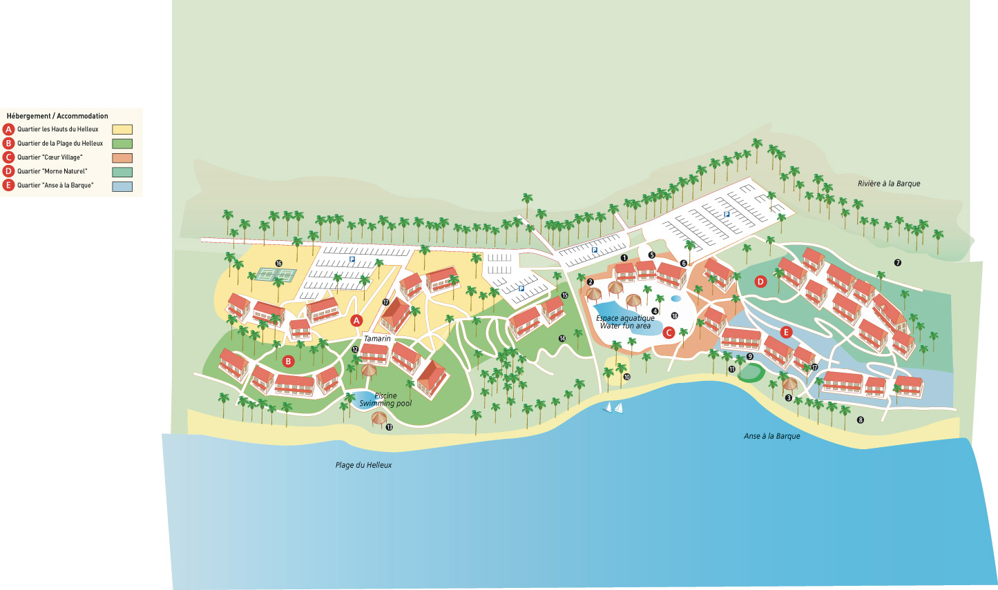 Plan St Anne Guadeloupe