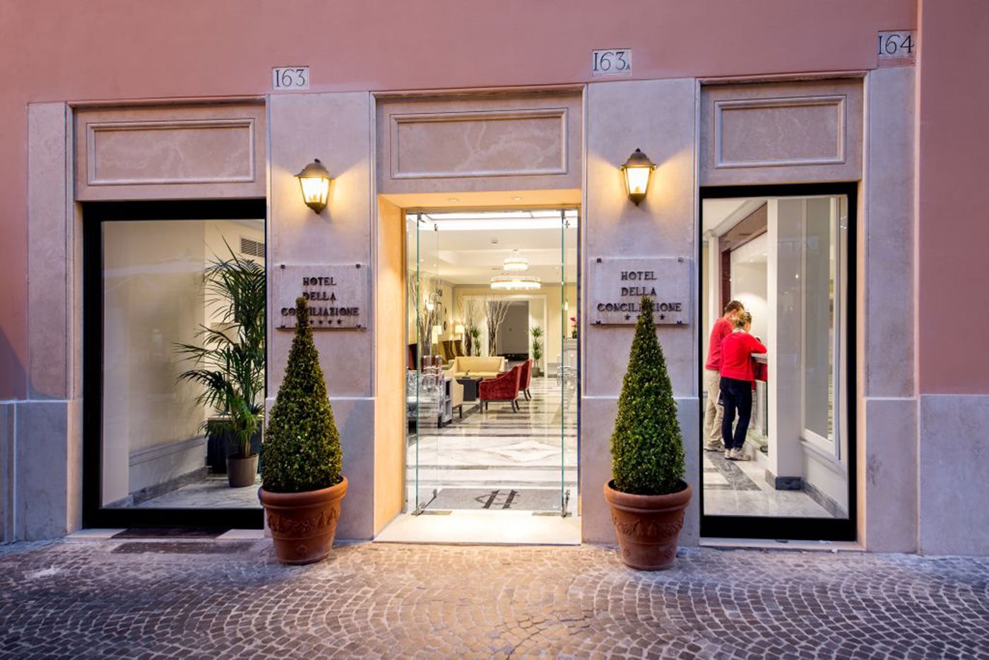 Façade, Hotel Della Conciliazione, Rome