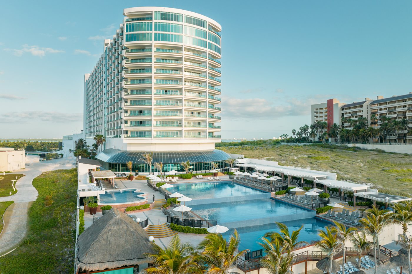 Aerial, Seadust Cancun Family resort