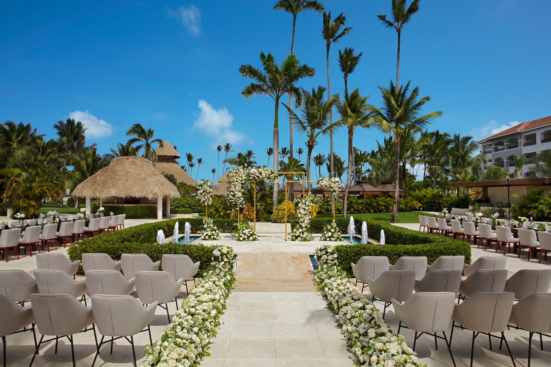 Fountain Terrace Wedding, Secrets Royal Beach Punta Cana