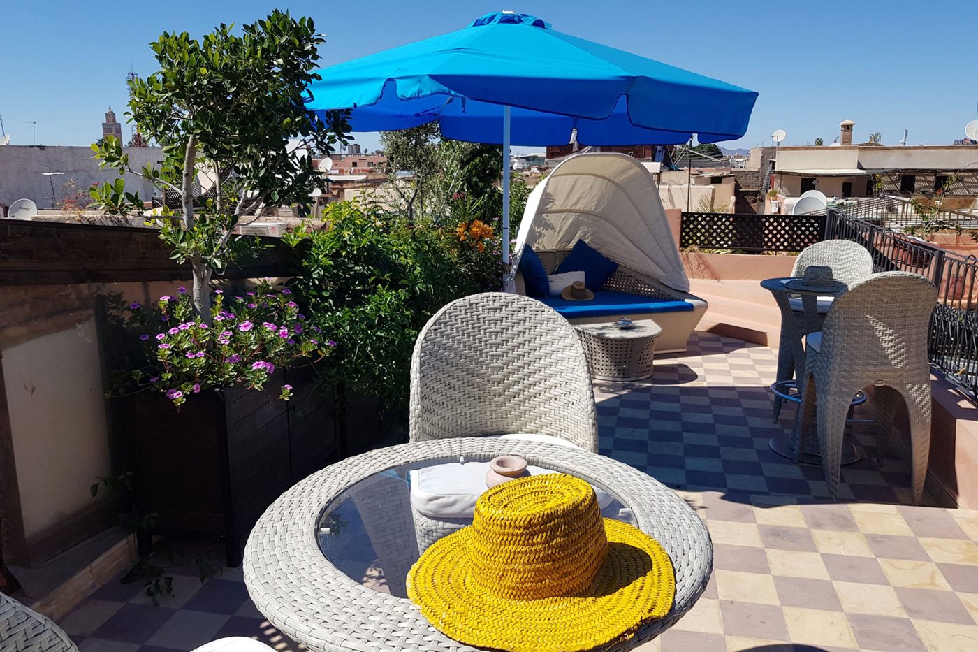 Terrasse, Riad Al Wafaa, Marrakech