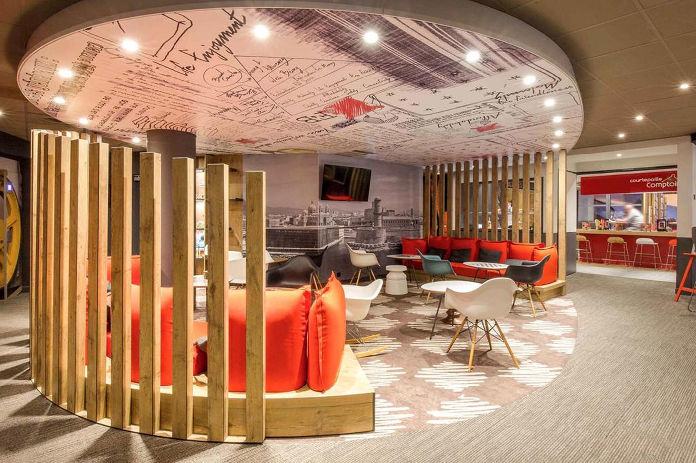 Hall, Hotel Ibis Marseille Timone