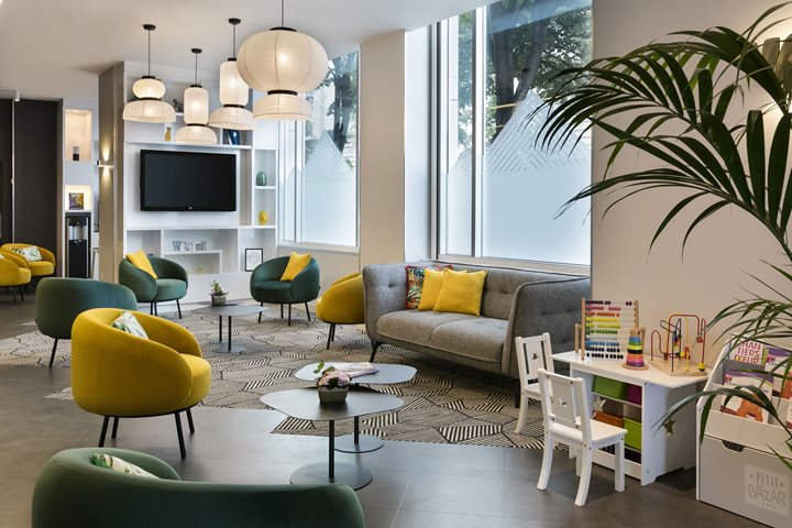 Lobby, Citadines Place d'Italie Paris