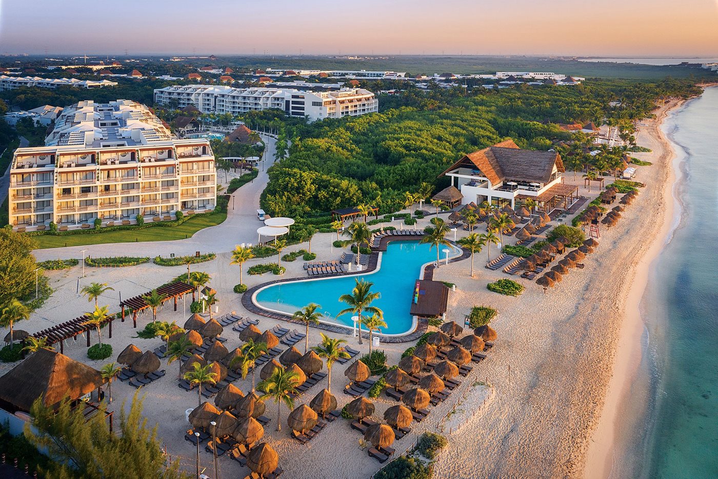 Vue aérienne, Ocean Riviera Paradise, Riviera Maya