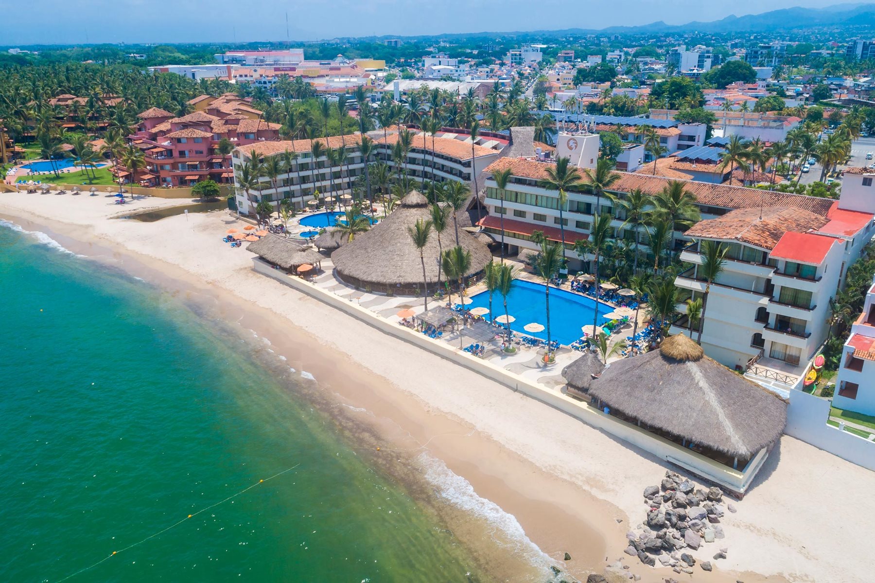 Aerial view, Las Palmas by the Sea, Puerto Vallarta