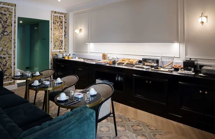 Salle du petit-déjeuner, Best Western Premier Roosevelt