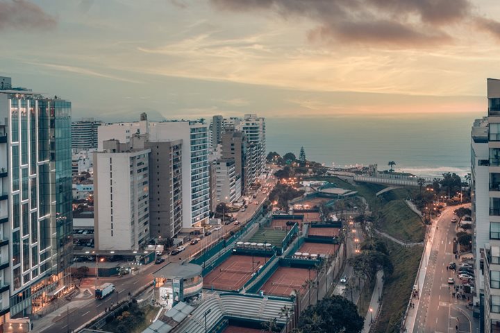 Aerial, Iberostar Selection Miraflores, Lima