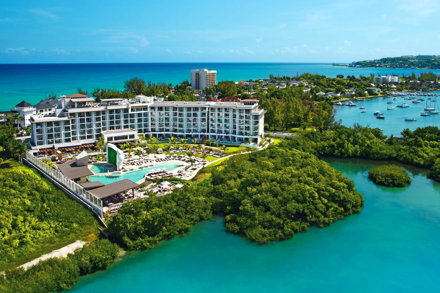 Vue aérienne, Breathless Montego Bay Resort & Spa