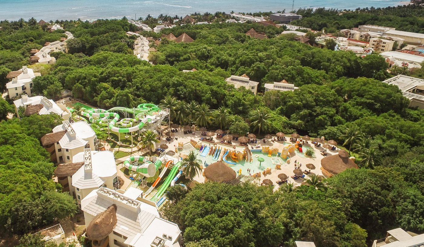 Vue aérienne, Sandos Caracol Eco Resort, Riviera Maya