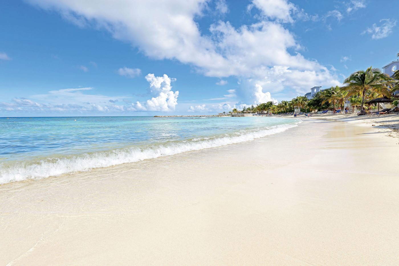Plage de sable blanc, Grand Palladium Jamaica Resort & Spa