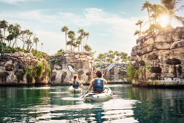 Canoeing Activity, Hotel Xcaret Arte