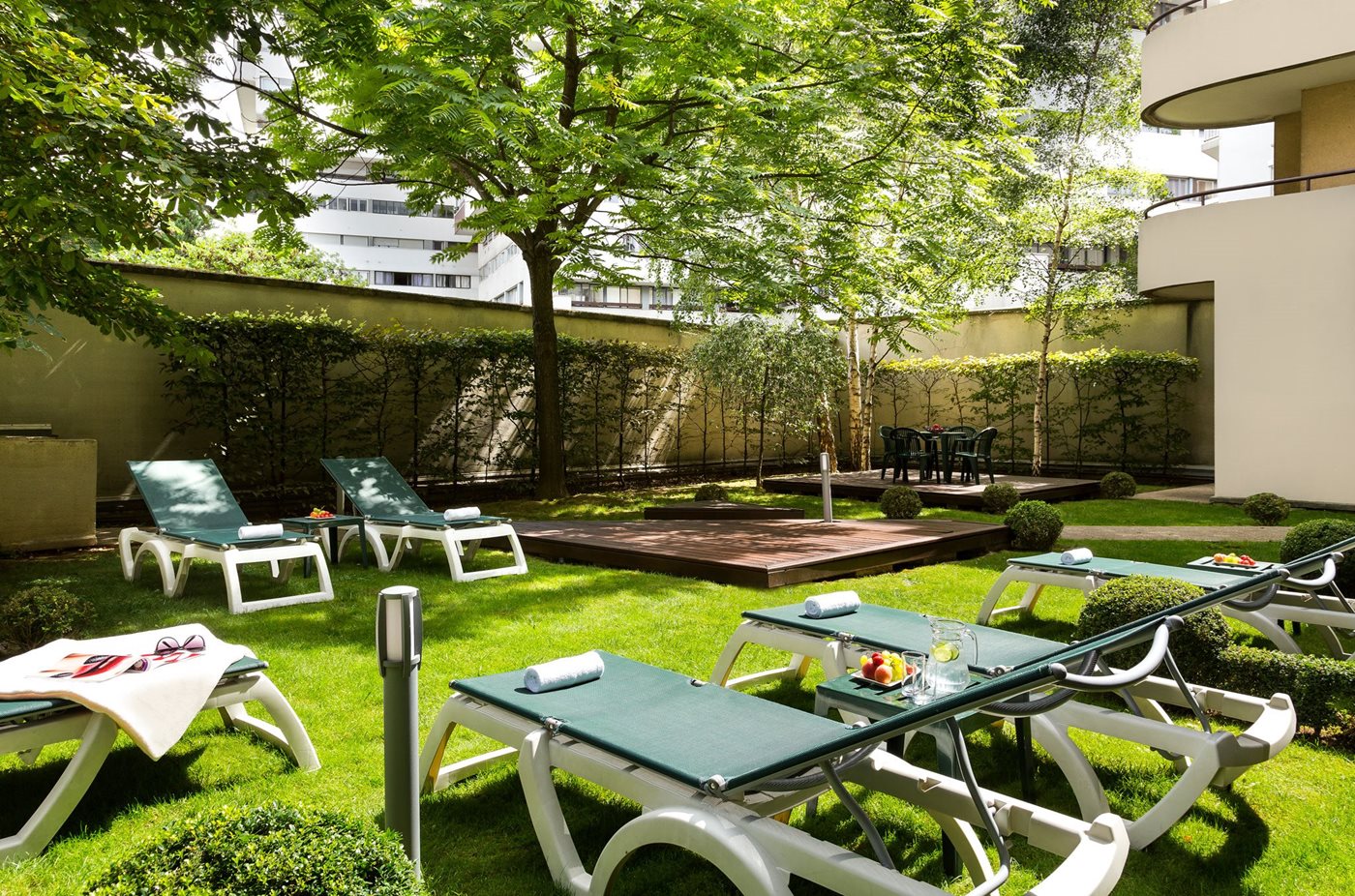 Terrasse extérieure, Citadines Bastille Gare de Lyon Paris
