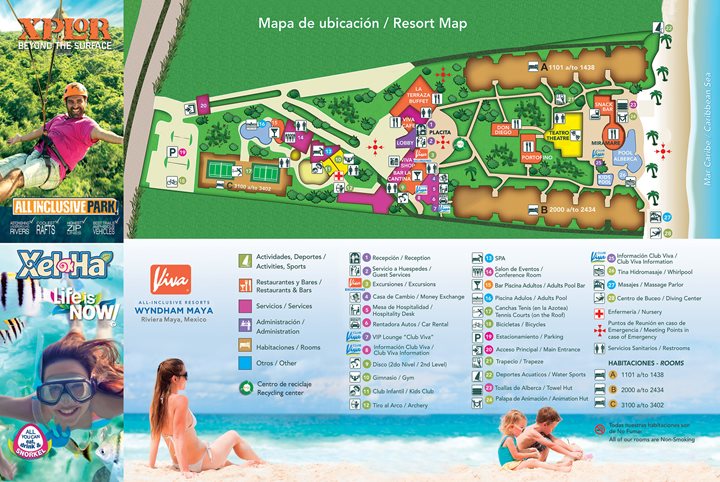 Viva Maya by Wyndham - Hotel plan