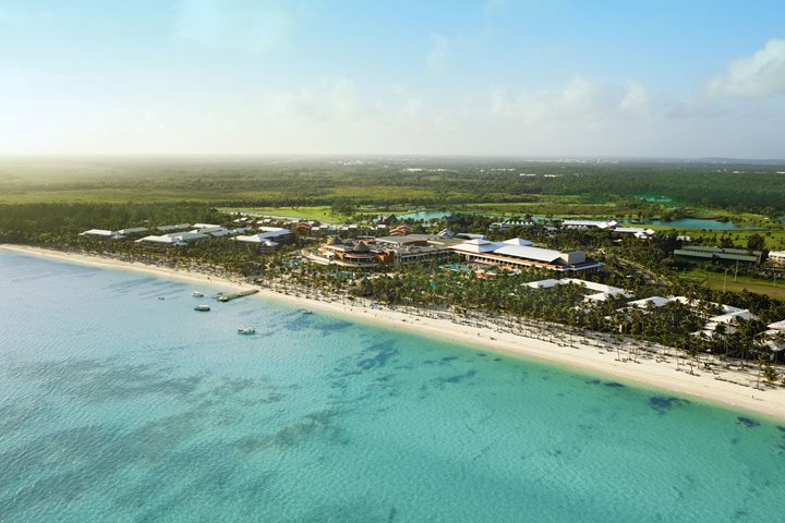 Vue aérienne, Barceló Bávaro Palace, Punta Cana