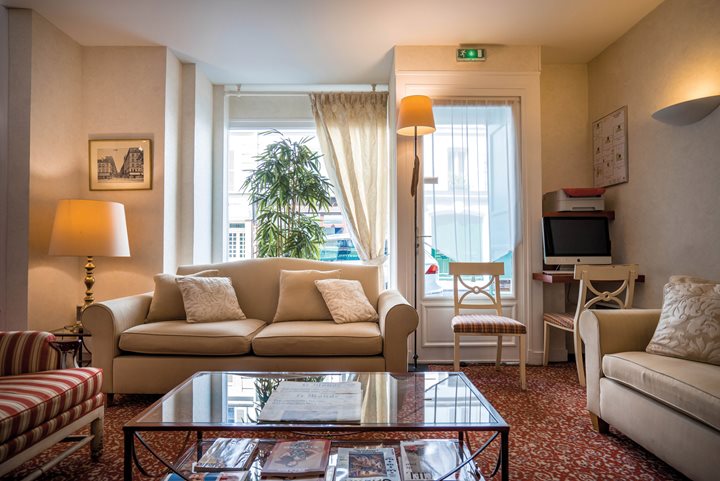 Lobby, Hotel Delambre, Paris