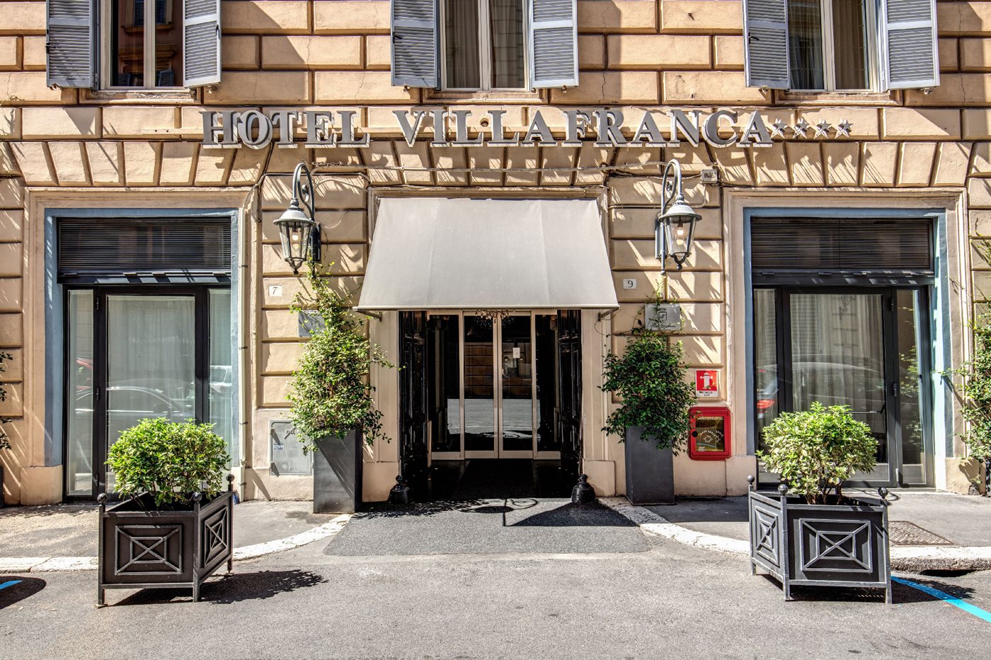 Hotel, Hotel Villafranca, Rome