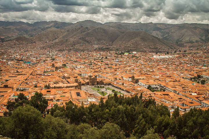 Vue sur la ville de Cusco1