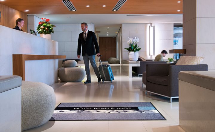 Hall, Hôtel Beau Rivage