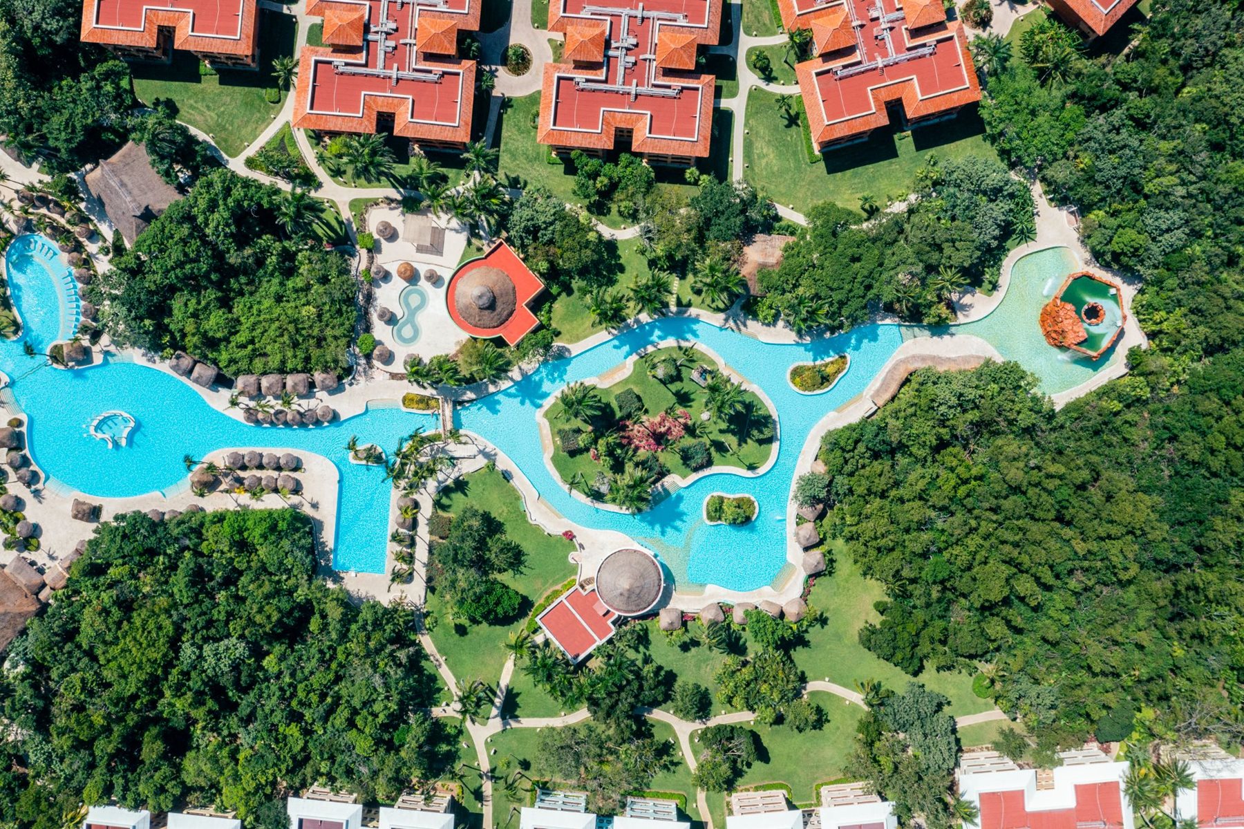 Aerial, Iberostar Waves Paraiso Beach, Riviera Maya