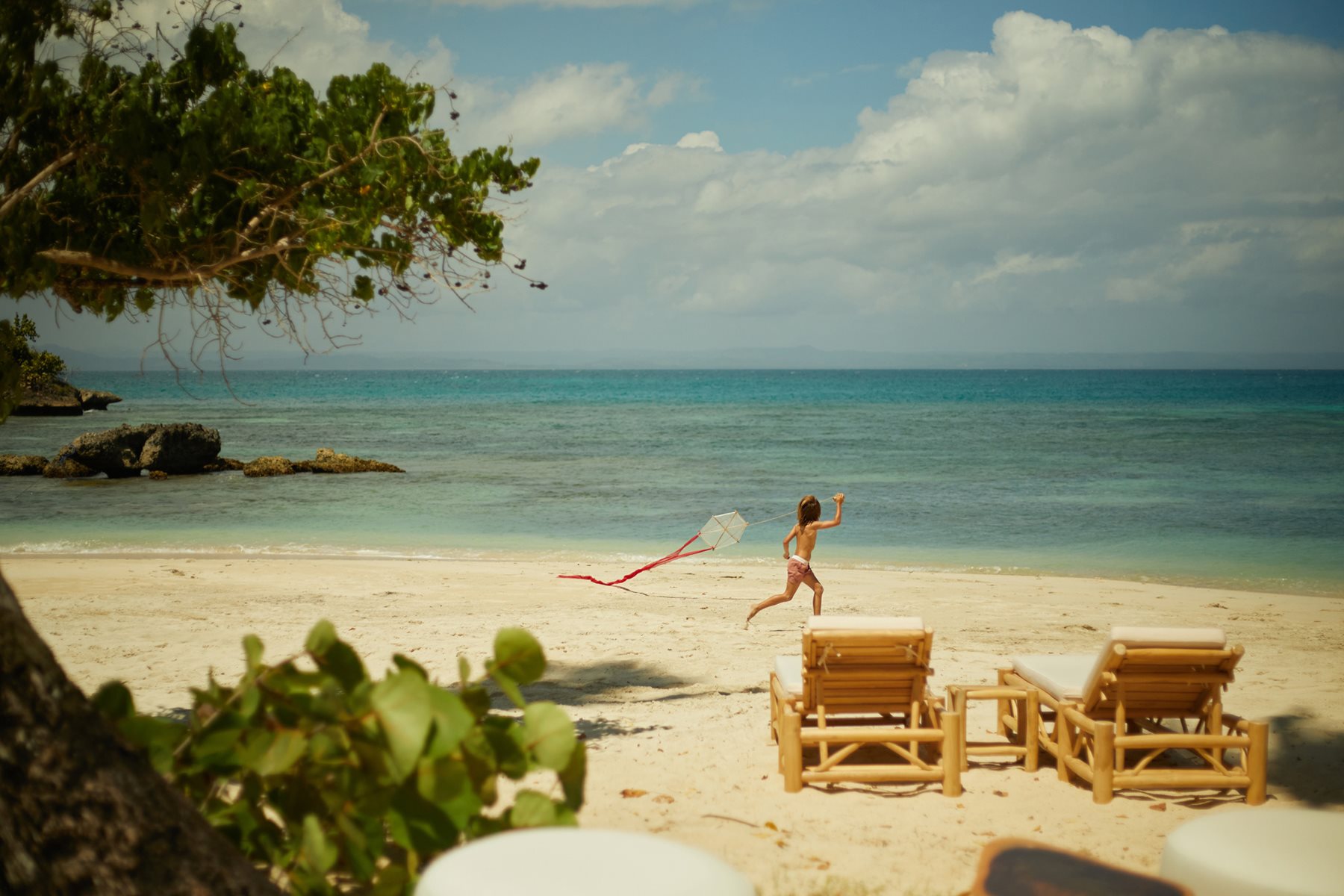 Beach, Cayo Levantado Resort, Samana