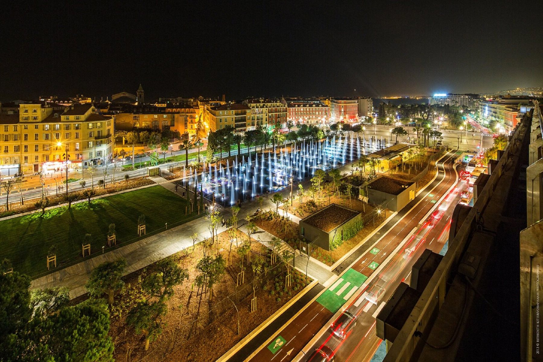 Aerial, Hôtel Aston La Scala, Nice