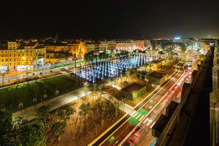 Aerial, Hôtel Aston La Scala, Nice