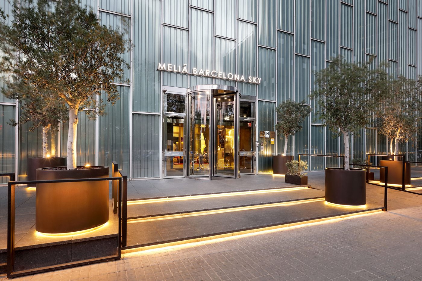 Entrance, Meliá Barcelona Sky