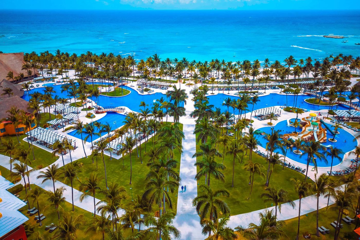 Aerial view, Barcelo Maya Tropical, Riviera Maya