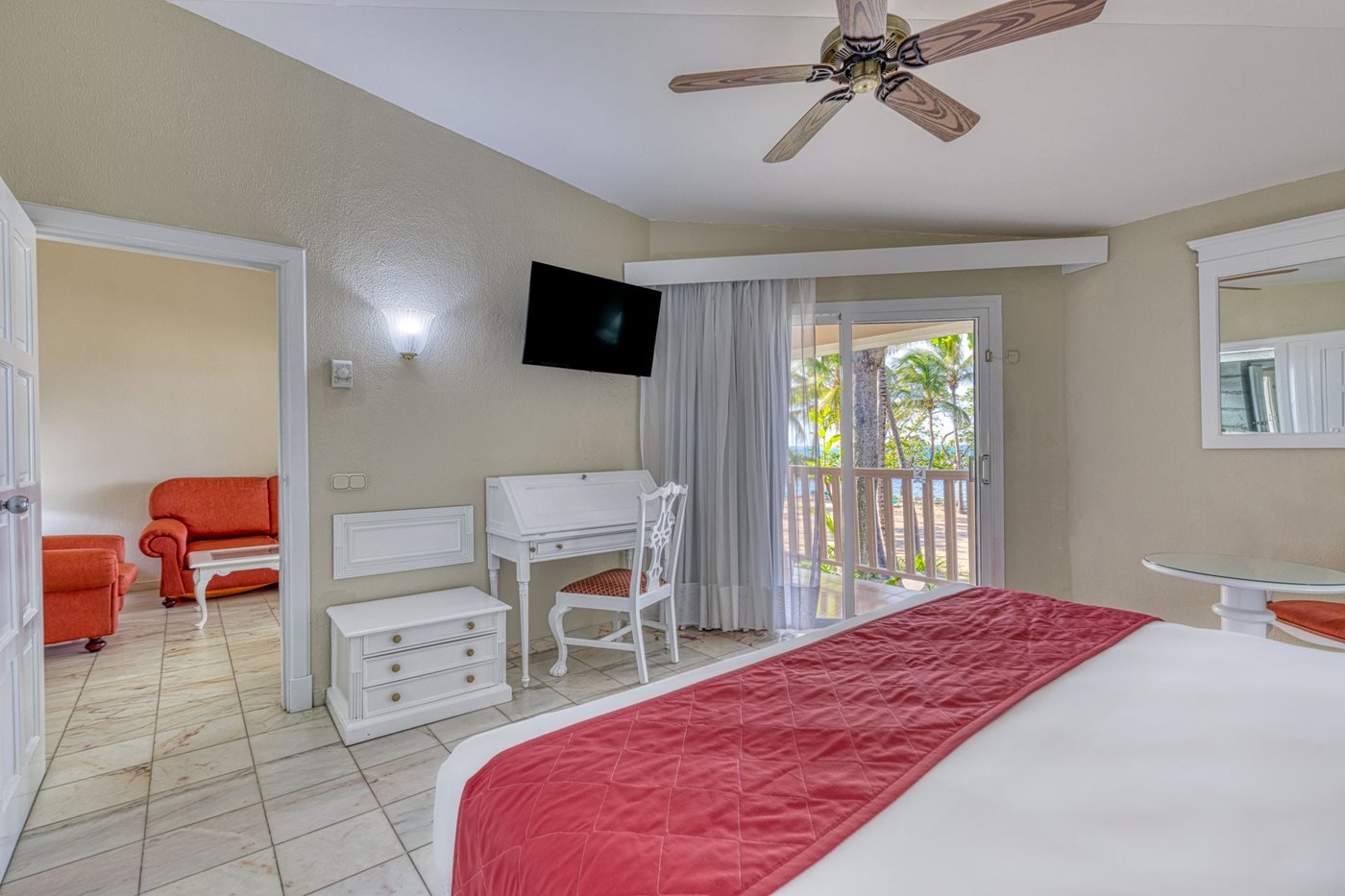 Suite 1 chambre vue mer, Playabachata Spa Resort