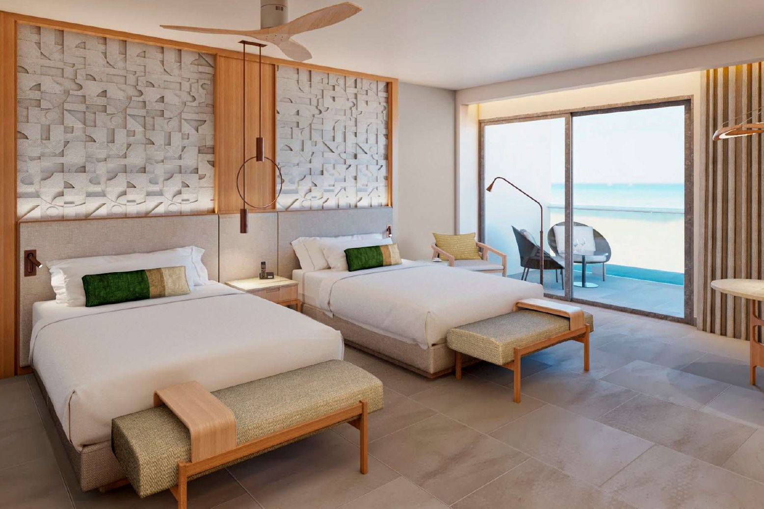 Serenity Club vue mer 2 grands lits Suite Junior , Haven Riviera Cancun Resort & Spa