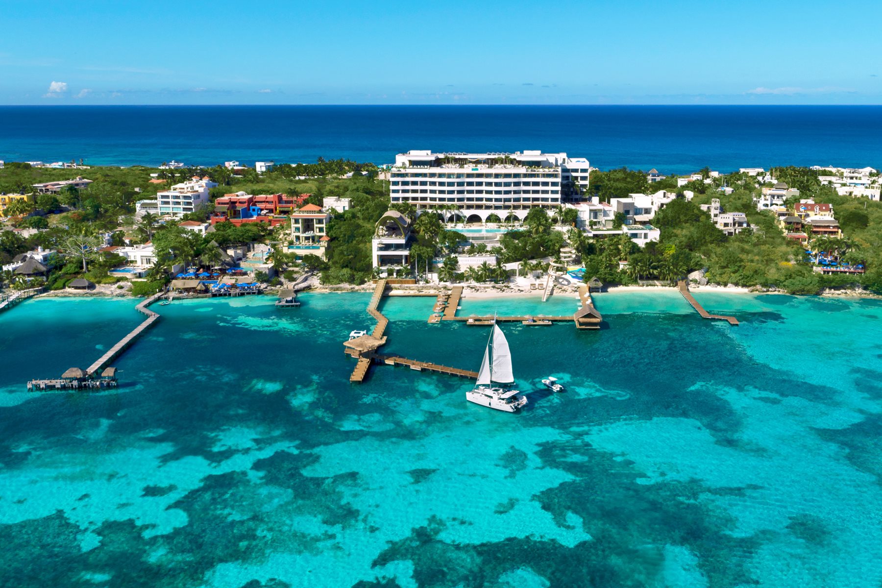 Vue aérienne, Impression Isla Mujeres by Secrets, Isla Mujeres