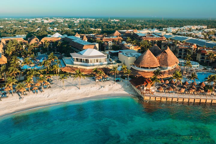 Aerial view, Catalonia Riviera Maya