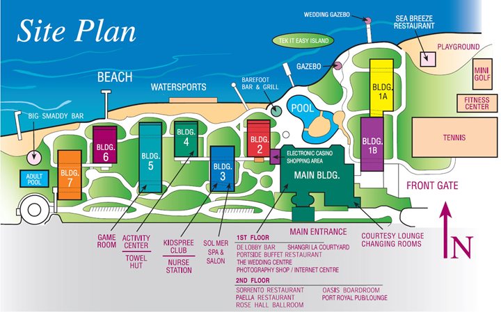 Catalonia Montego Bay - Hotel plan