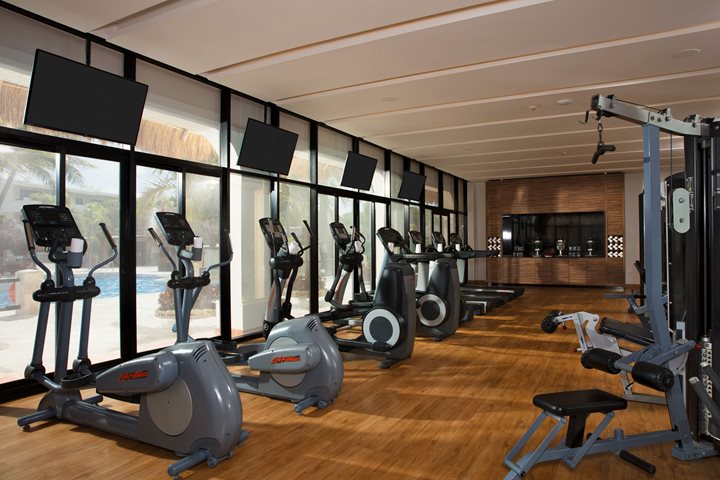 Fitness centre, Dreams Sapphire Resort & Spa, Riviera Maya