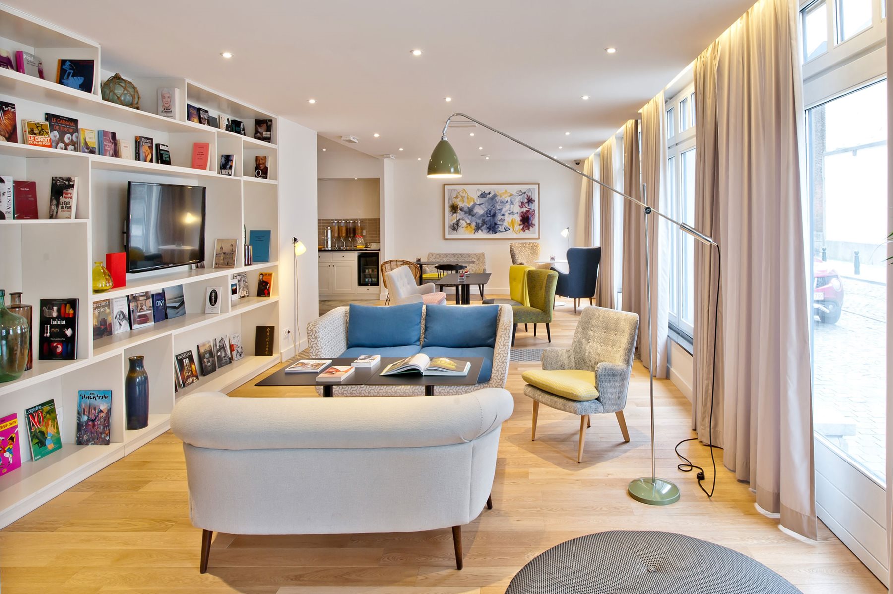 Lounge, Citadines Sainte-Catherine Brussels