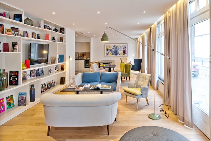 Lounge, Citadines Sainte-Catherine Brussels