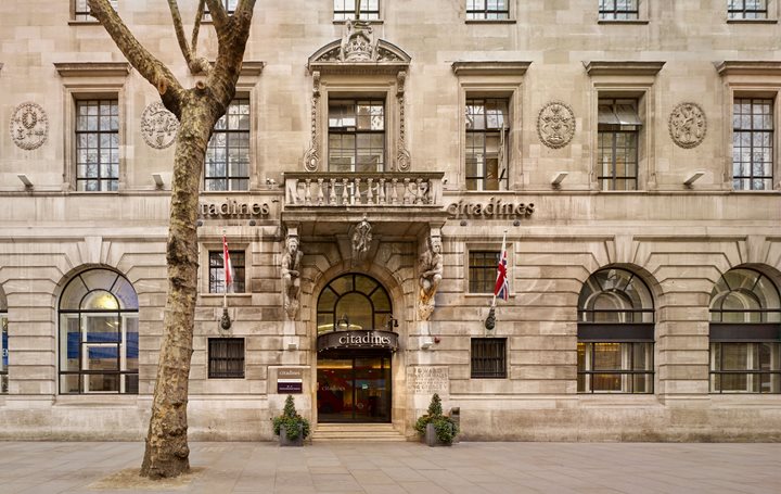Hotel Facade, Citadines Trafalgar Square London
