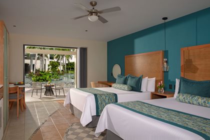 Preferred Club Junior Suite Tropical View, Dreams Cozumel Cape Resort and Spa