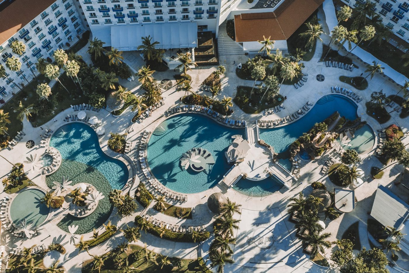 Vue aérienne, Hard Rock Hotel Vallarta