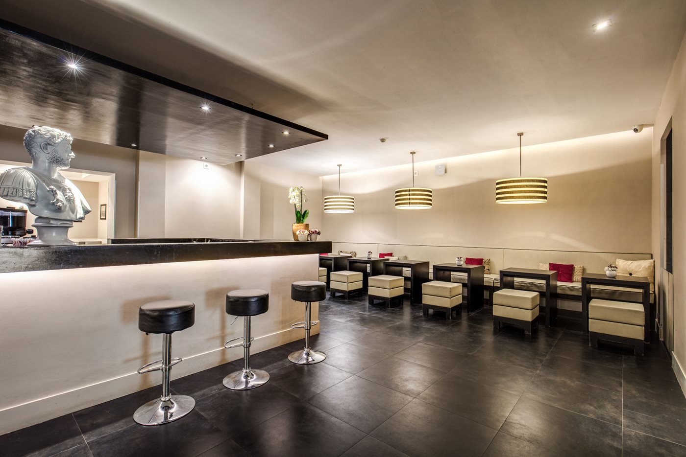 Salon , Hotel Villafranca, Rome