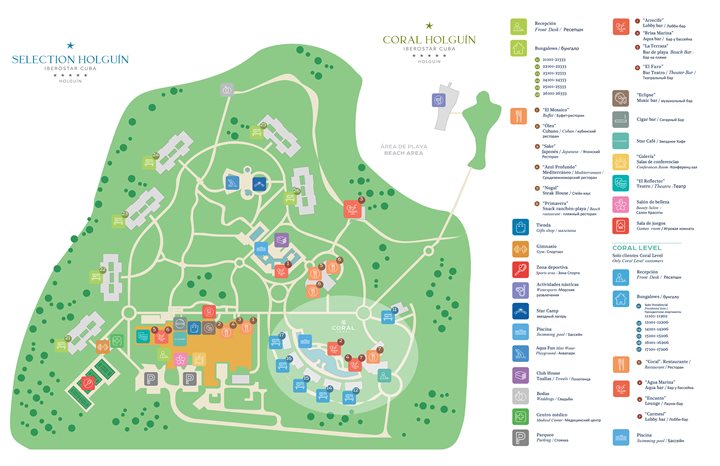 Iberostar Coral Holguin - Hotel plan