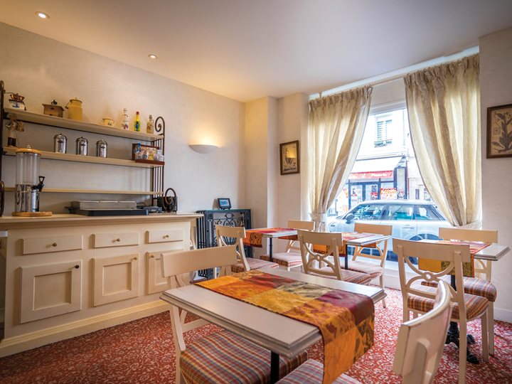 Breakfast Room, Hotel Delambre, Paris