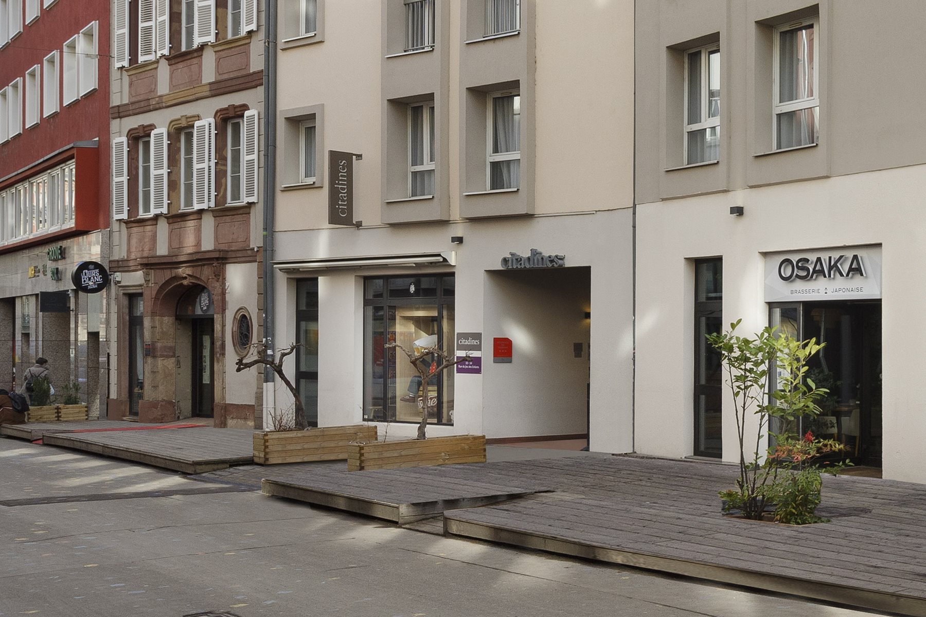 Hotel Facade, Citadines Kléber Strasbourg