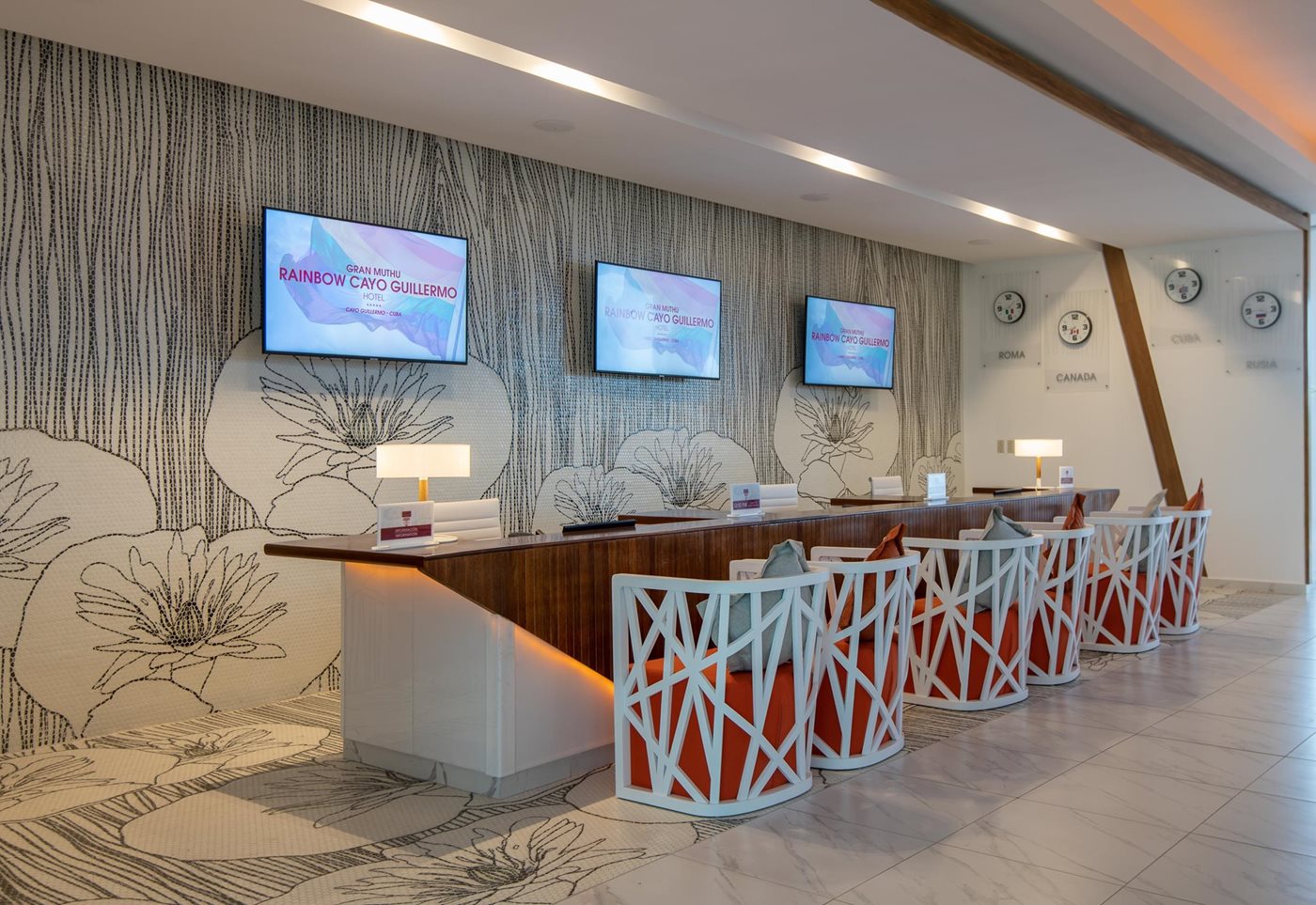 Front desk, Gran Muthu Rainbow, Cayo Coco
