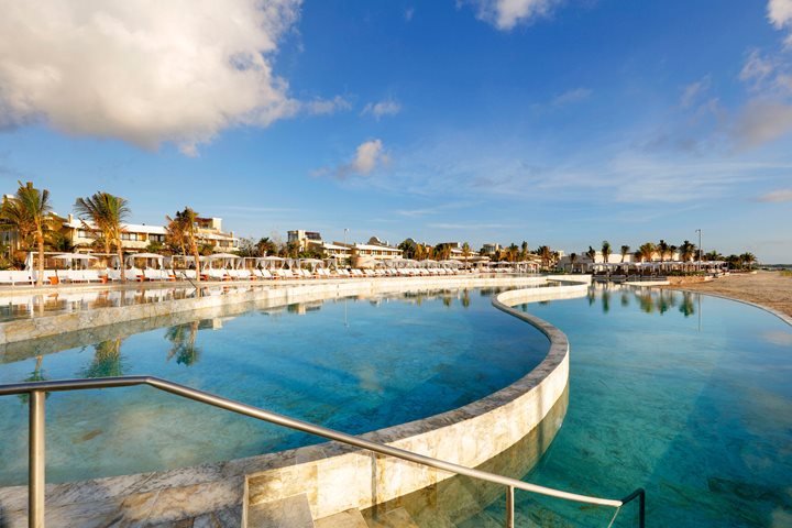 Pool and Beach Club, TRS Yucatan Hotel, Riviera Maya