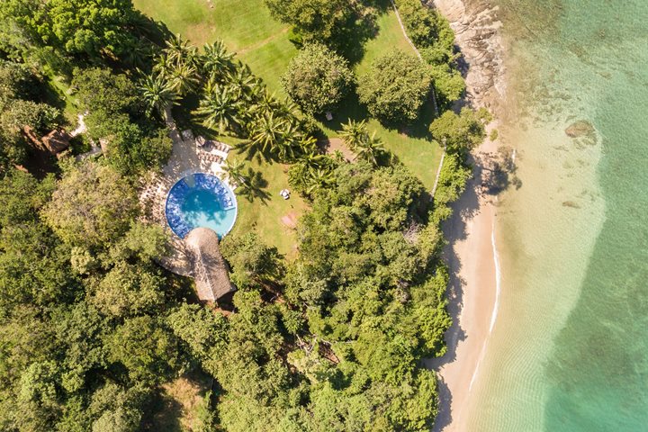 Aerial, Occidental Papagayo, Liberia