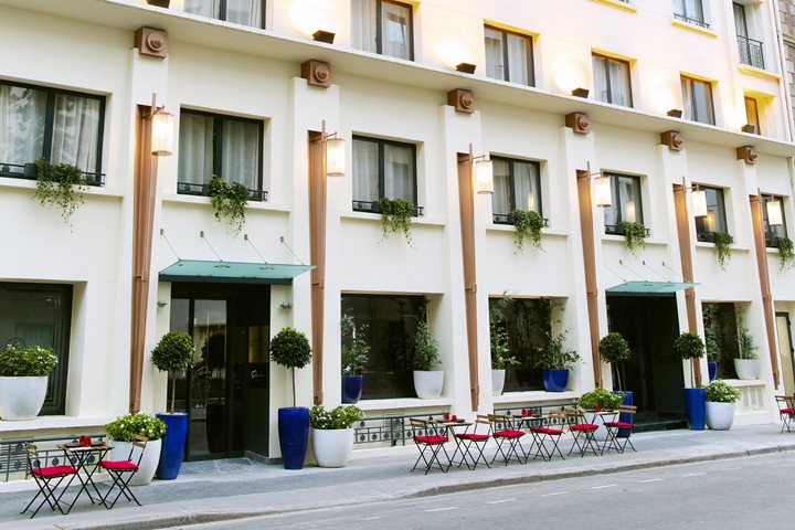 Hotel Facade, Villa Marquis Meliá Collection, Paris