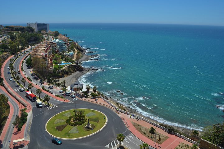 Aerial, First Flatotel Apartments, Benalmadena
