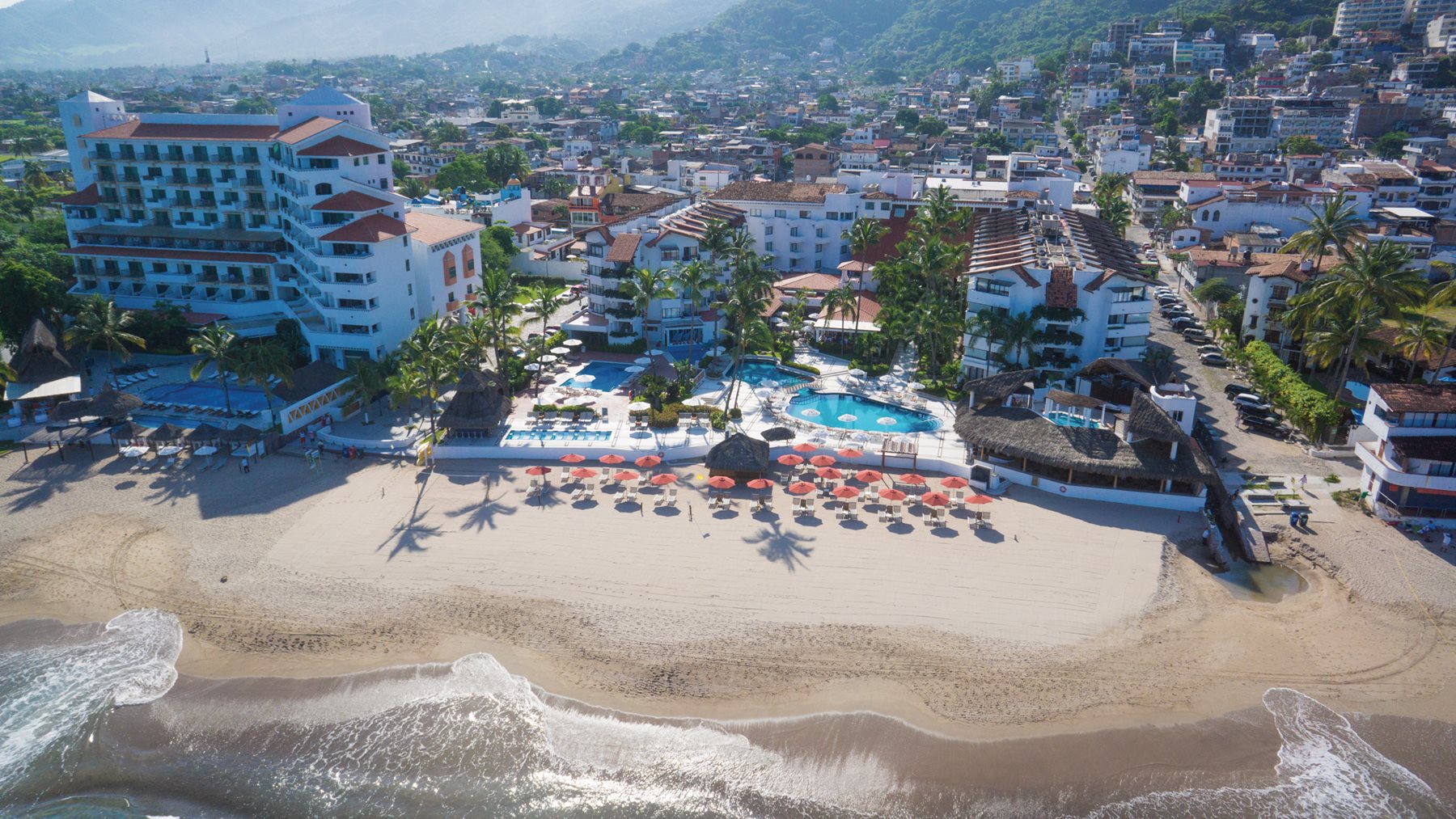 Aerial view of resort, Buenaventura Grand Hotel & Great Moments, Puerto Vallarta