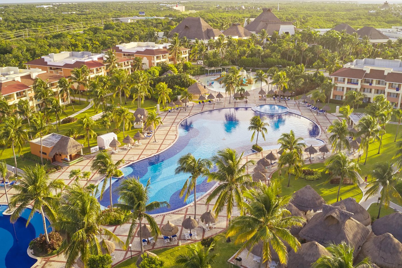 Vue aérienne, Bahia Principe Grand Coba, Riviera Maya